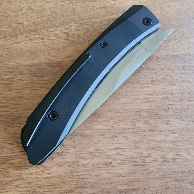 Kizer Momo By Vladimir with 154CM Blade and Aluminum Handles. Model V4663C1 knives for sale