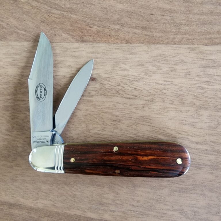 Great Eastern Cutlery #781224 Cocobolo Wood PROTOTYPE knives for sale