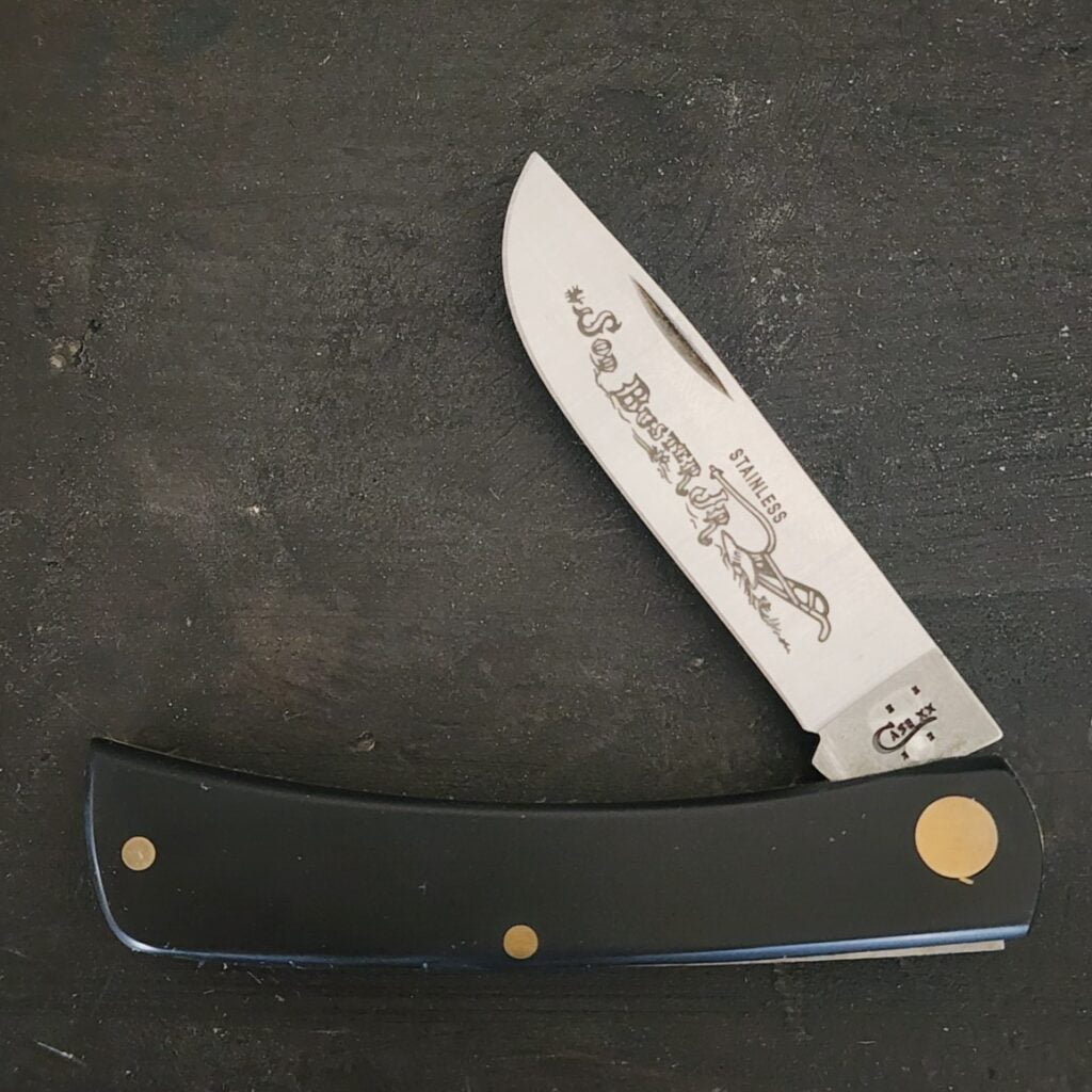 Case XX USA 2137 ss Black Sod Buster For Sale | TSA Knives