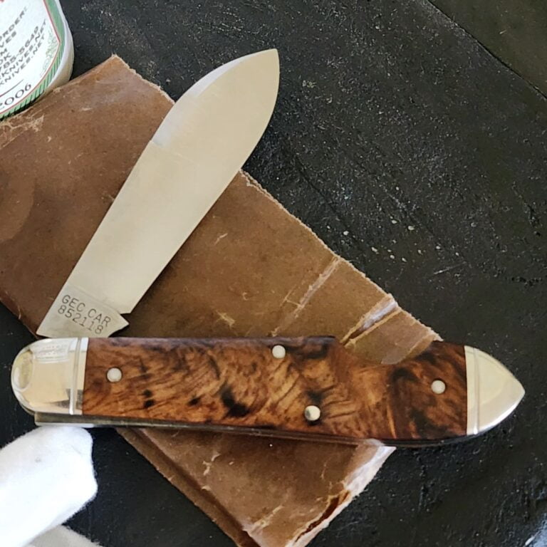 Great Eastern Cutlery #852118 eo Tiger Maple Wood knives for sale