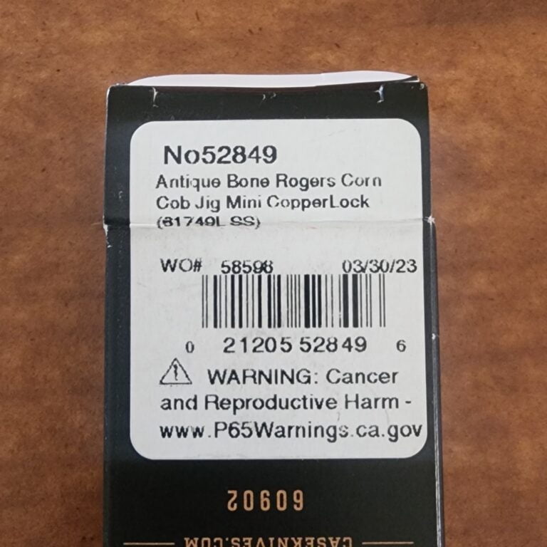 Case XX USA 61749L SS Antique Bone Rogers Corn Cob Jig Mini Copper Lock knives for sale