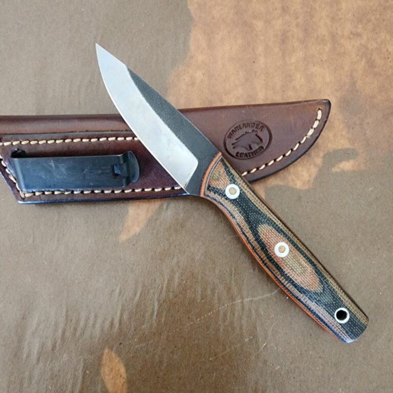 Warlander Knives Micarta Fixed Blade (gently Used) knives for sale