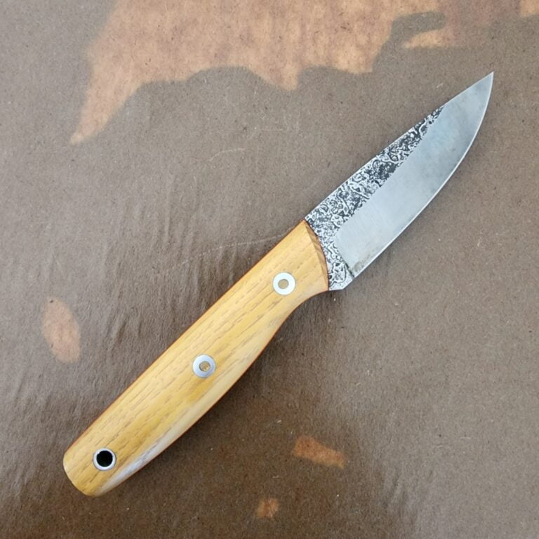 Warlander Knives Wood Handled Fixed Blade (gently Used) knives for sale