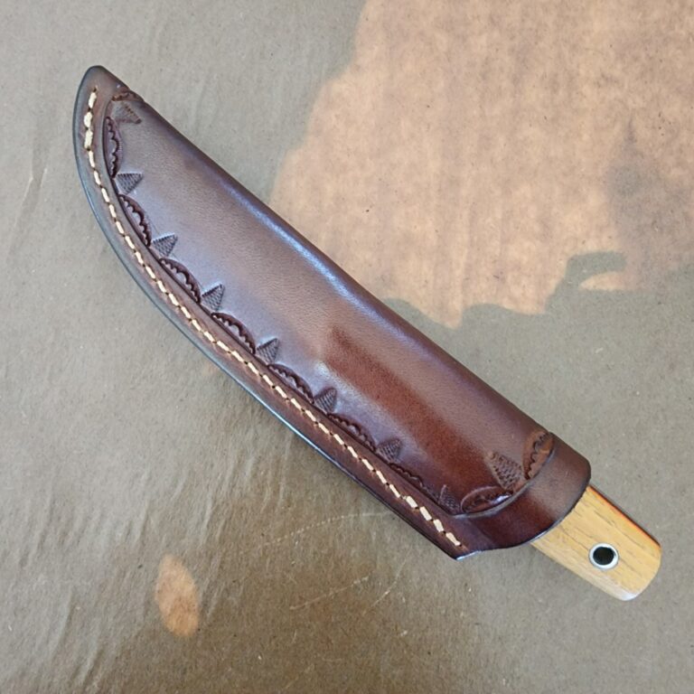 Warlander Knives Wood Handled Fixed Blade (gently Used) knives for sale