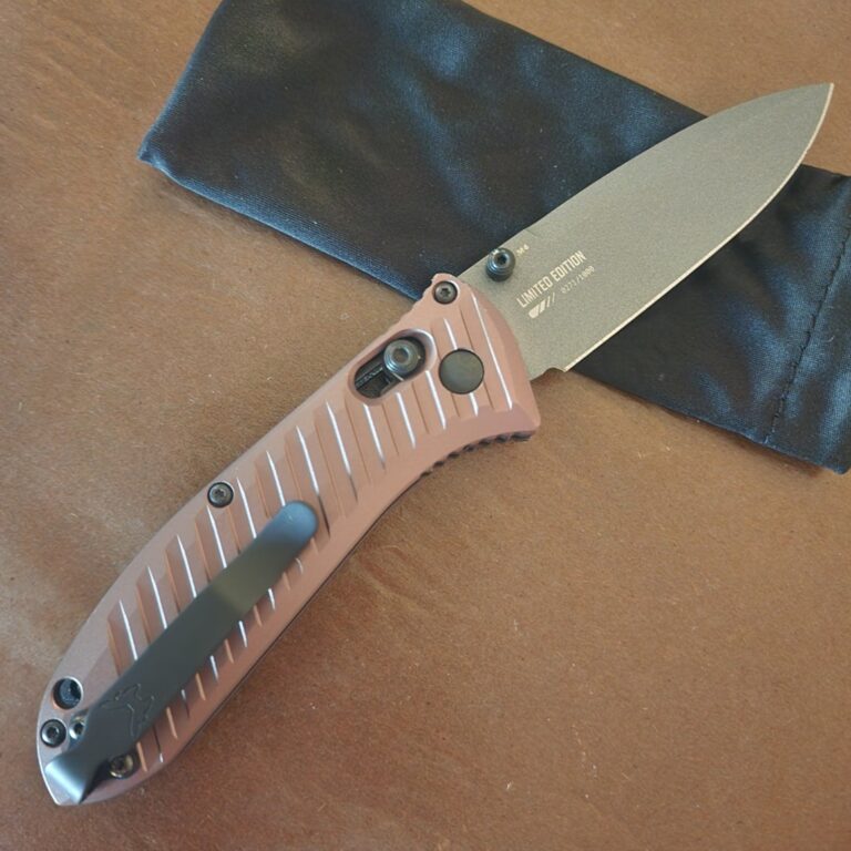 Benchmade Mini Presidio II 575GY 2001 CPM-M4 Limited Edition 217 of 1000 knives for sale