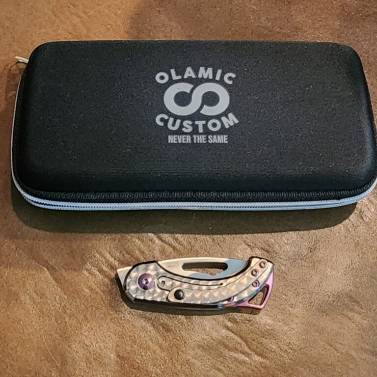 Olamic Custom Appetizer designed by A. Kolesnikov CTS-XHP UIN A127 knives for sale