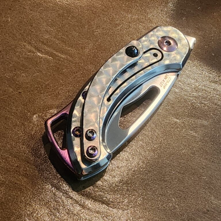 Olamic Custom Appetizer designed by A. Kolesnikov CTS-XHP UIN A127 knives for sale