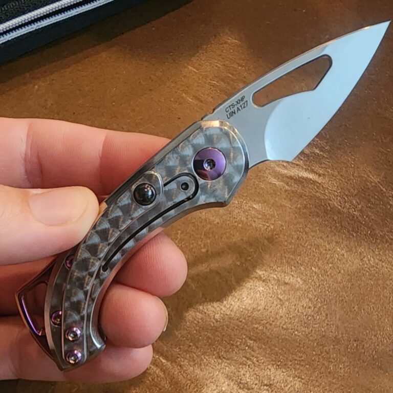 Olamic Custom Appetizer designed by A. Kolesnikov CTS-XHP UIN A127 knives for sale