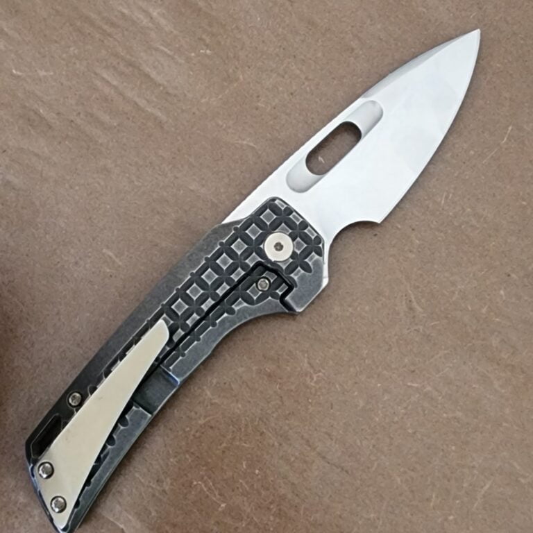 EMPEDC Nymble M390 First Production Bronzed Frag.This is a first production run Nymble #005-100 (used) knives for sale