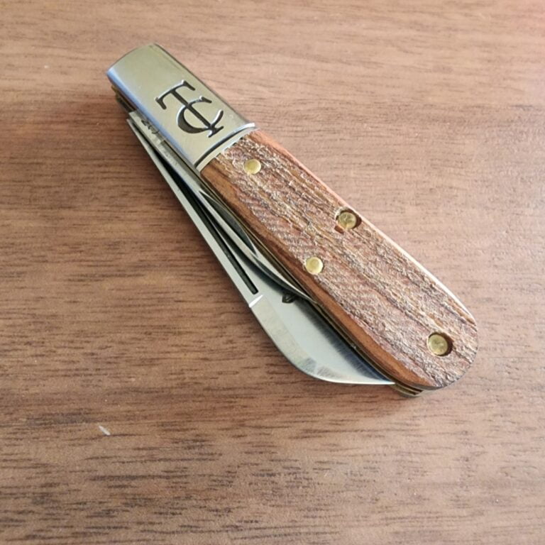 Great Eastern Cutlery #143223 Sawcut Chestnut knives for sale