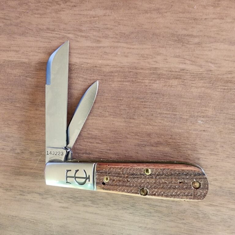 Great Eastern Cutlery #143223 Sawcut Chestnut knives for sale