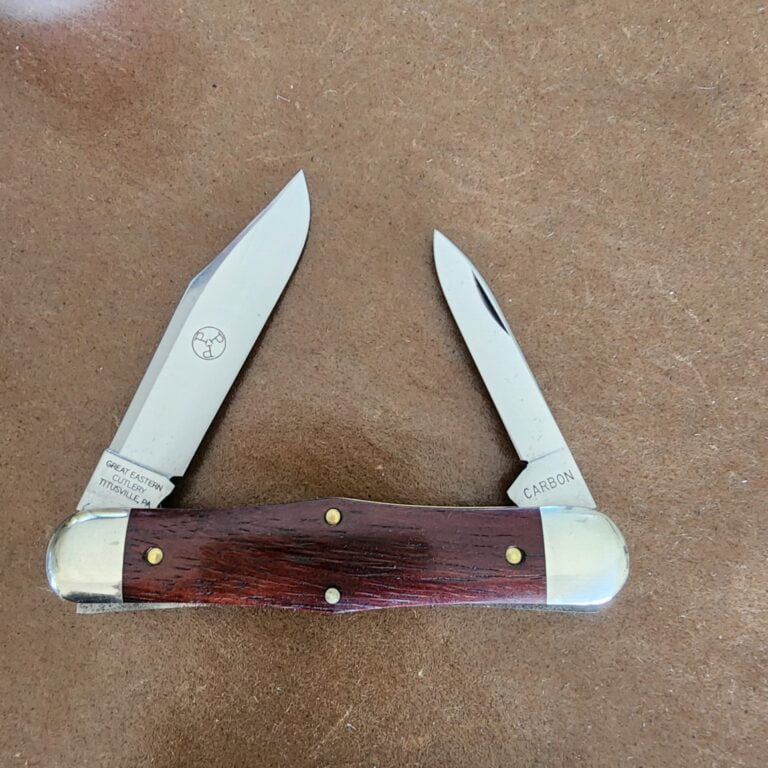 Great Eastern Cutlery #321224 Cocobolo Wood PROTOTYPE knives for sale