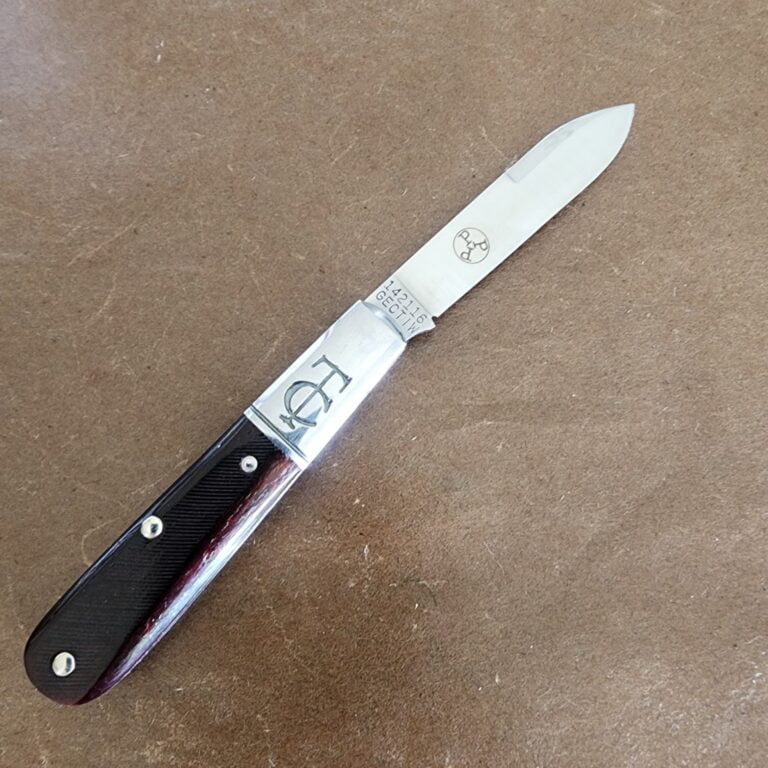 Great Eastern Cutlery #142116 Black Cherry Saw Cut Bone knives for sale