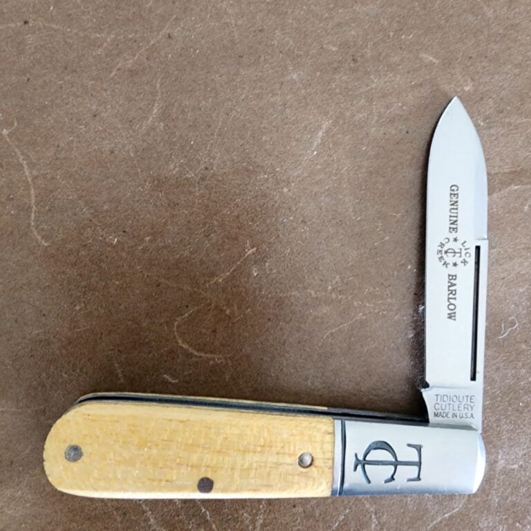 Great Eastern Cutlery #142116 Yellow Heart Wood knives for sale