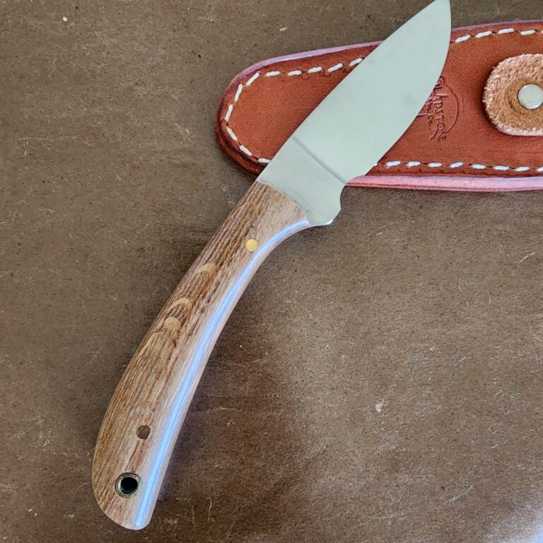 Trestle Pines Knives Old Growth Oak "Buddy" By Hess and Great Eastern Cutlery knives for sale