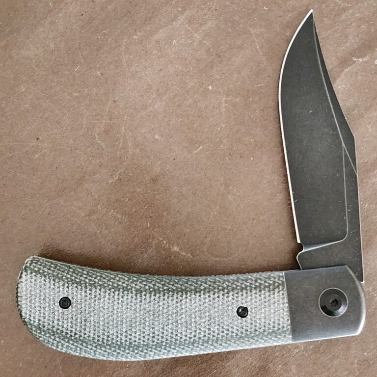 HSK Machine Works Lenny's Clip SN:1301200 in M390 and OD Micarta knives for sale