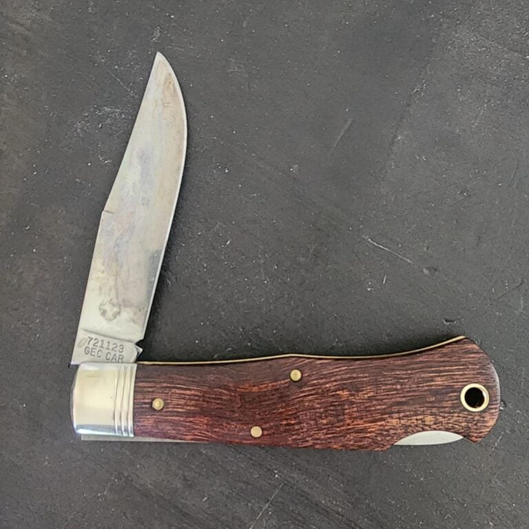 Great Eastern Cutlery #721123 LB Che Chen Rosewood USED knives for sale