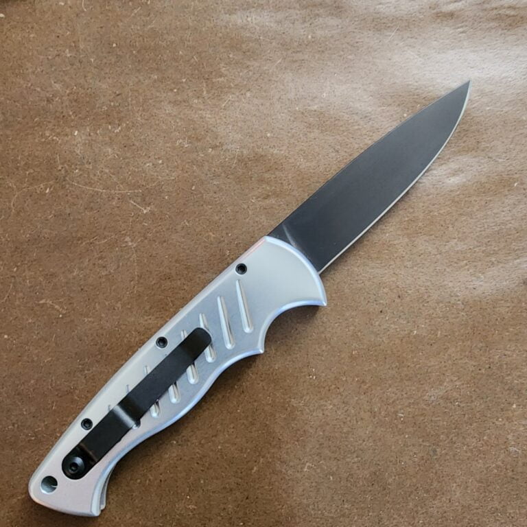 Piranha USA Pocket Silver, Tactical, Plain P1ST knives for sale