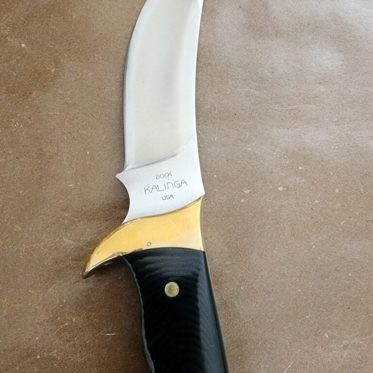 Buck Kalinga Rare Vintage 1967-1972 Fixed Blade in "Buckarta" knives for sale