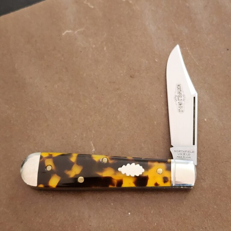 Great Eastern Cutlery #141118 SFO-DLT Tortoise Shell Acrylic (1 of 97) knives for sale