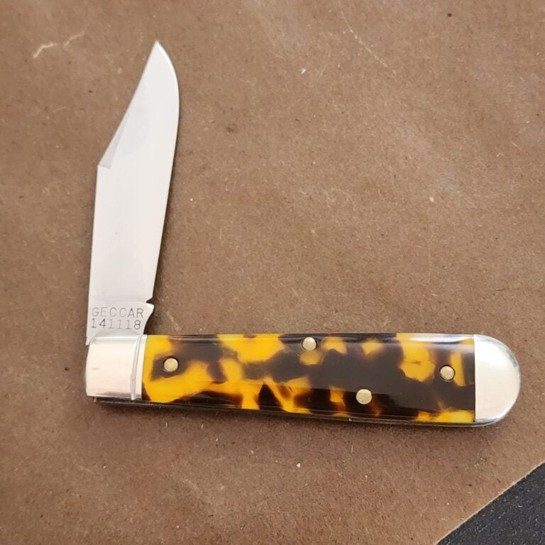 Great Eastern Cutlery #141118 SFO-DLT Tortoise Shell Acrylic (1 of 97) knives for sale