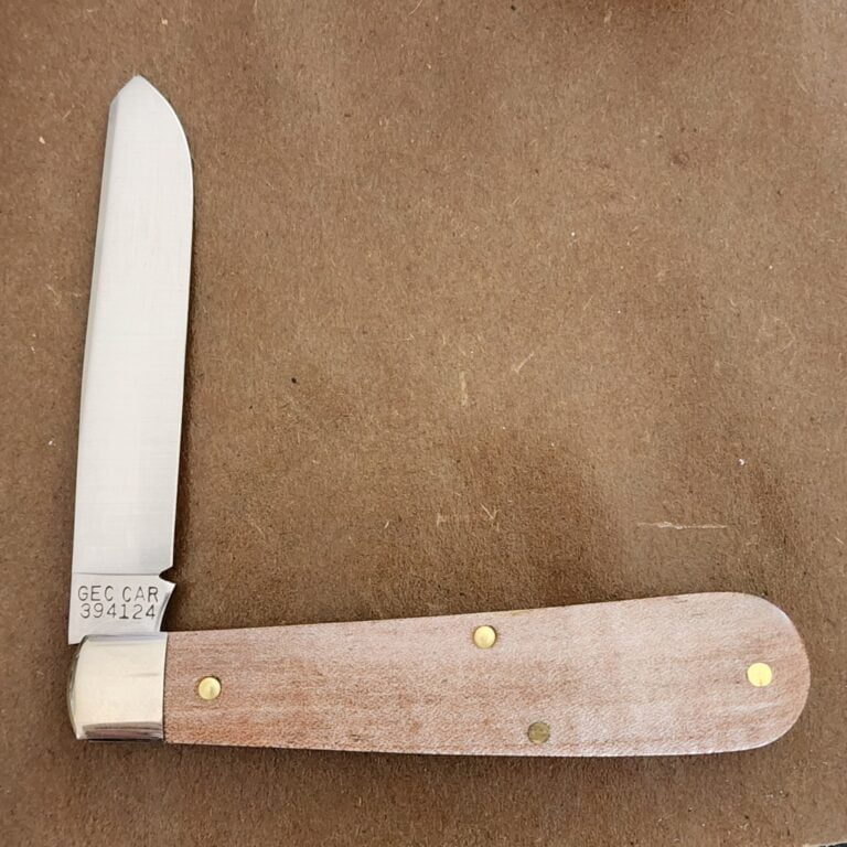 Great Eastern Cutlery #394124 Fiddleback Maple SN 177 knives for sale