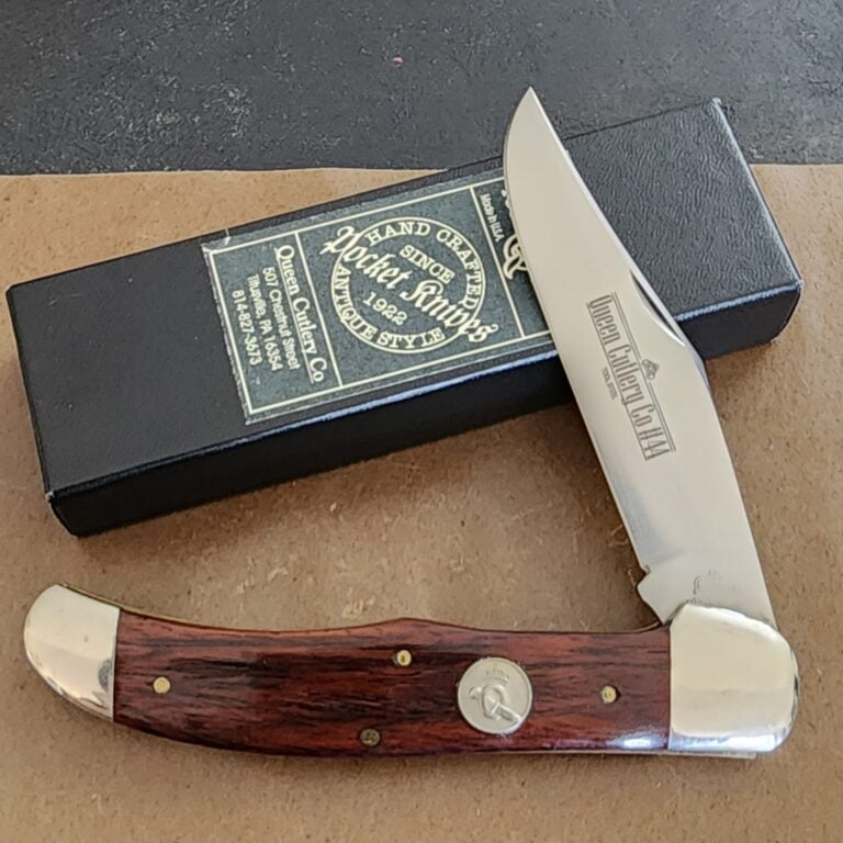 Queen Cutlery #44 Cocobolo Folding Hunter knives for sale