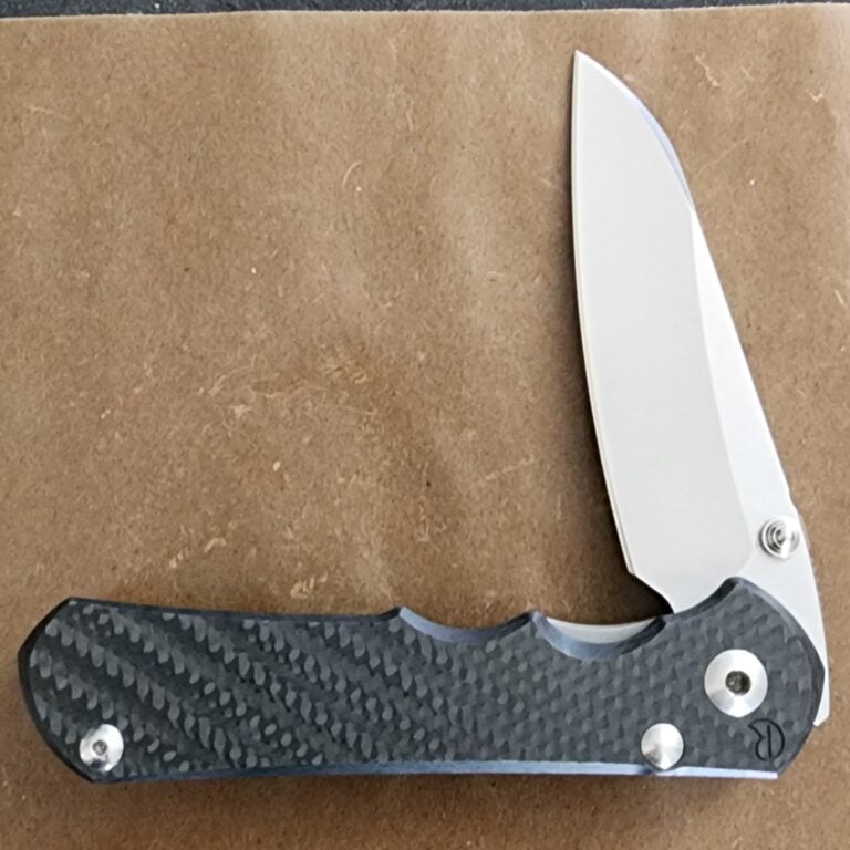 Chris Reeve Knives Large Inkosi Carbon Fiber Front Flipper CPM MagnaCut LIN-1026 6AI4V Titanium knives for sale