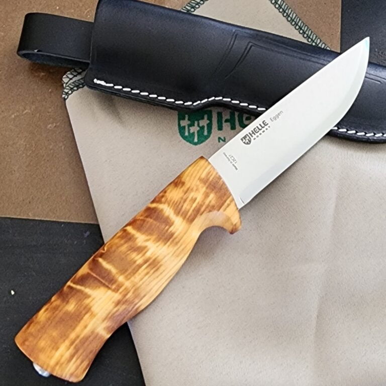 Helle 1075 Eggen 12C27 knives for sale