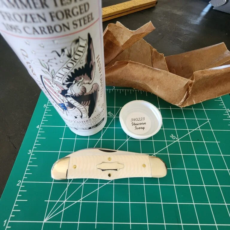 GEC #340223 Unicorn Ivory knives for sale