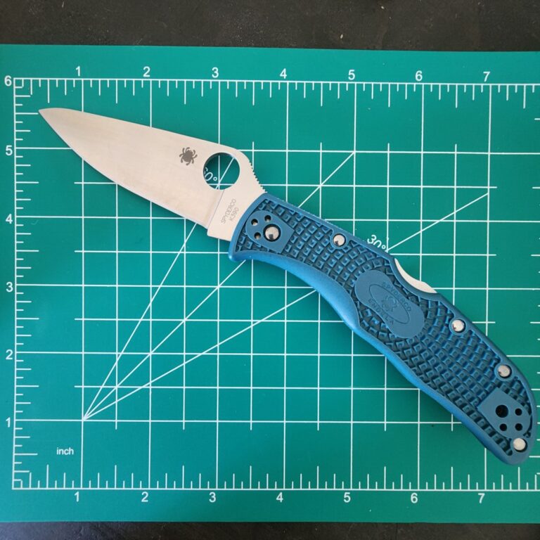 Spyderco Blue Endela K390 C243FPK390 knives for sale