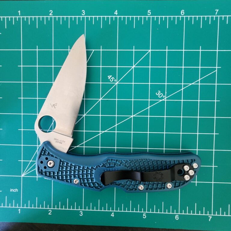 Spyderco Blue Endela K390 C243FPK390 knives for sale