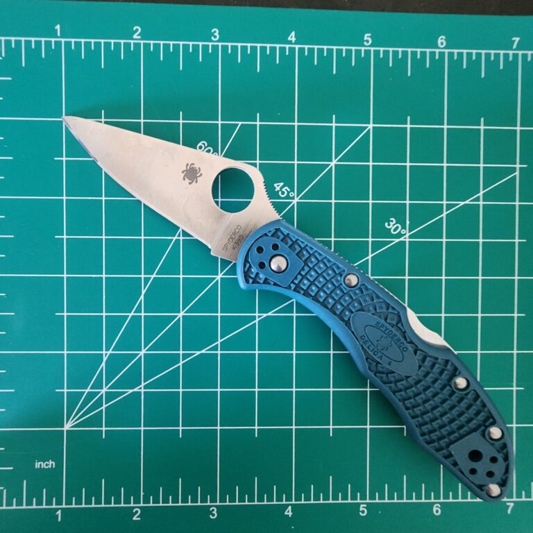 Spyderco Blue Delica K390 C11FPK390 knives for sale