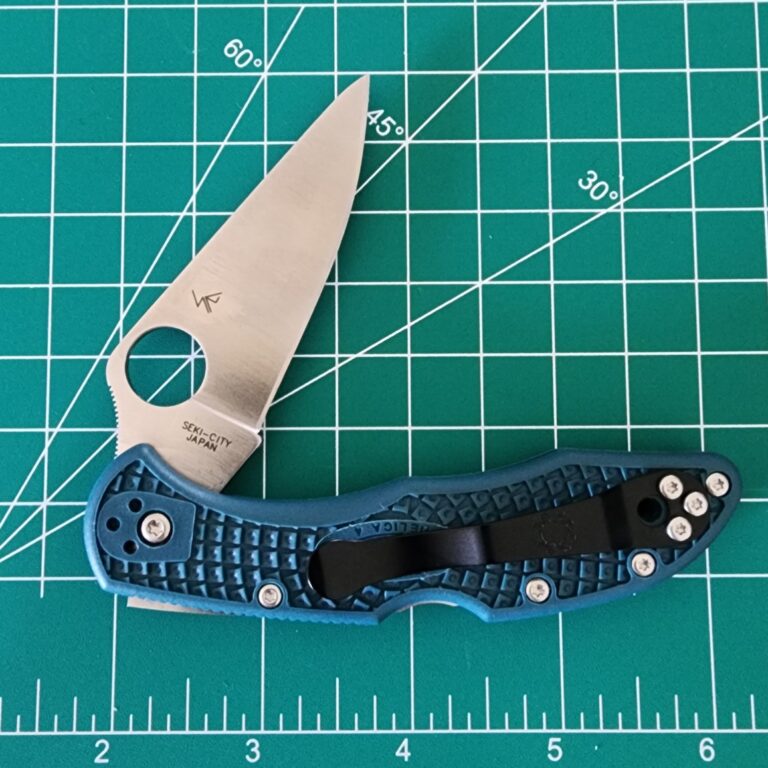 Spyderco Blue Delica K390 C11FPK390 knives for sale