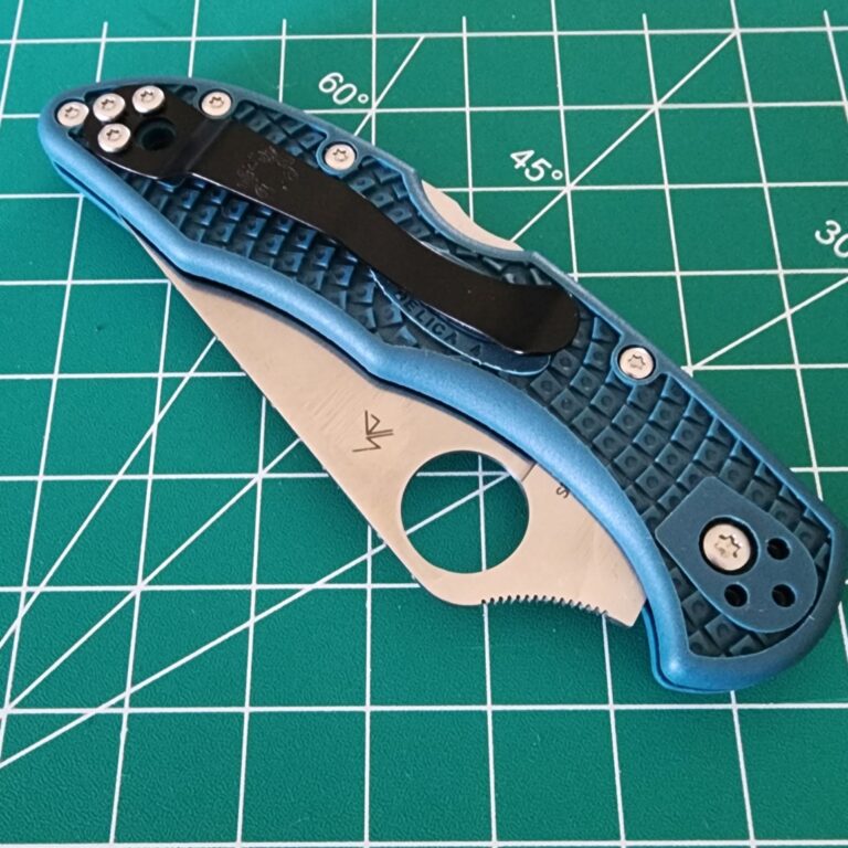 Spyderco Blue Delica K390 C11FPK390 knives for sale