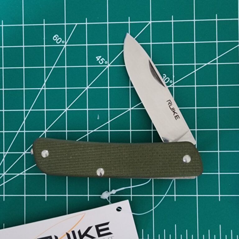 RUIKE M11 Criterion Collection Medium Slip Joint Knife in Green G-10 knives for sale