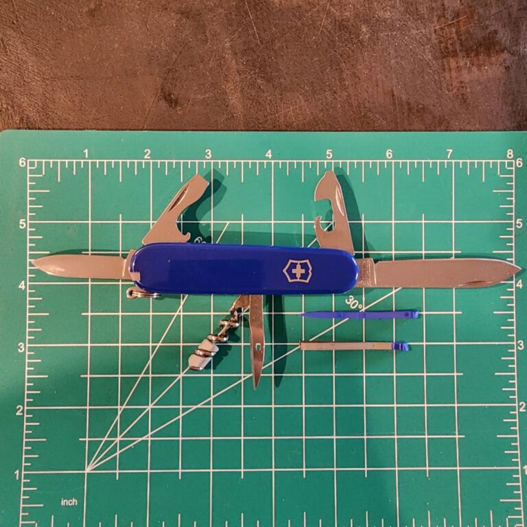 Victorinox Swiss Army Blue Spartian knives for sale