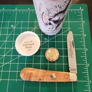 Great Eastern Cutlery #394124 Fiddleback Maple SN 120 knives for sale