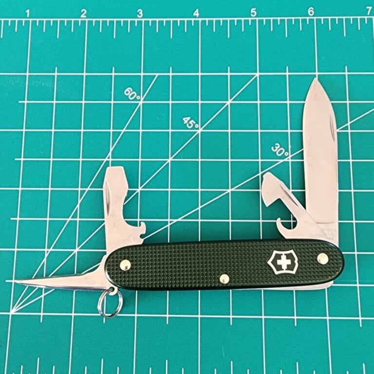 Victorinox Swiss Army Green Titanium SKS+ knives for sale