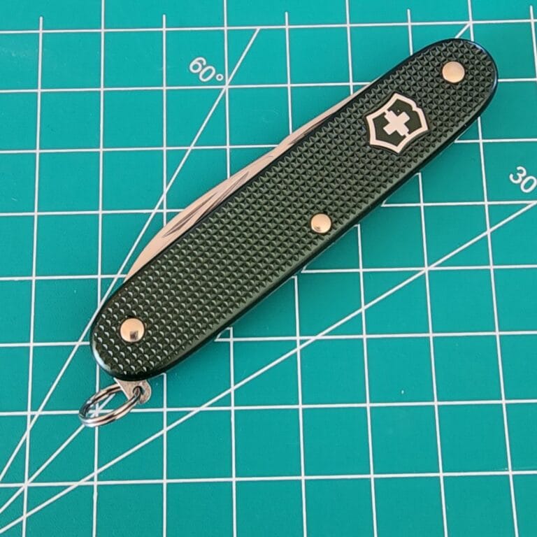 Victorinox Swiss Army Green Titanium SKS+ knives for sale