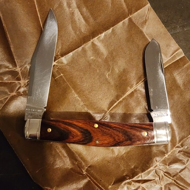 Great Eastern Cutlery #811224 Desert Ironwood PROTOTYPE knives for sale