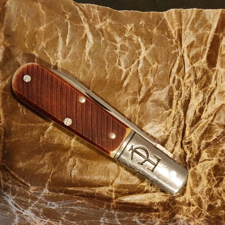 Great Eastern Cutlery #15118 Muscadine Sawcut Bone Ancient knives for sale