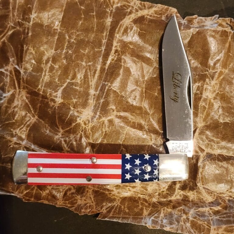 Great Eastern Cutlery #941121 Flag Acrylic knives for sale