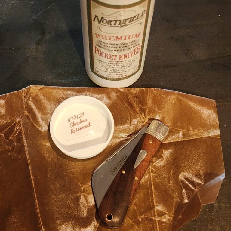 Great Eastern Cutlery 47P123 Chechen RoseWood knives for sale