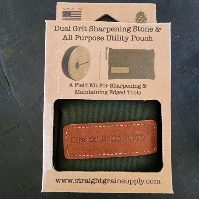 Dual Grit Sharpening Stone and All Purpose Utility Pouch knives for sale