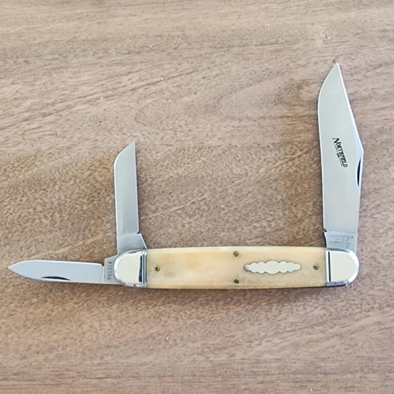 Great Eastern Cutlery #981316 Smooth White Bone (1 of 2 made) knives for sale