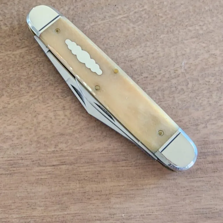 Great Eastern Cutlery #981316 Smooth White Bone (1 of 2 made) knives for sale