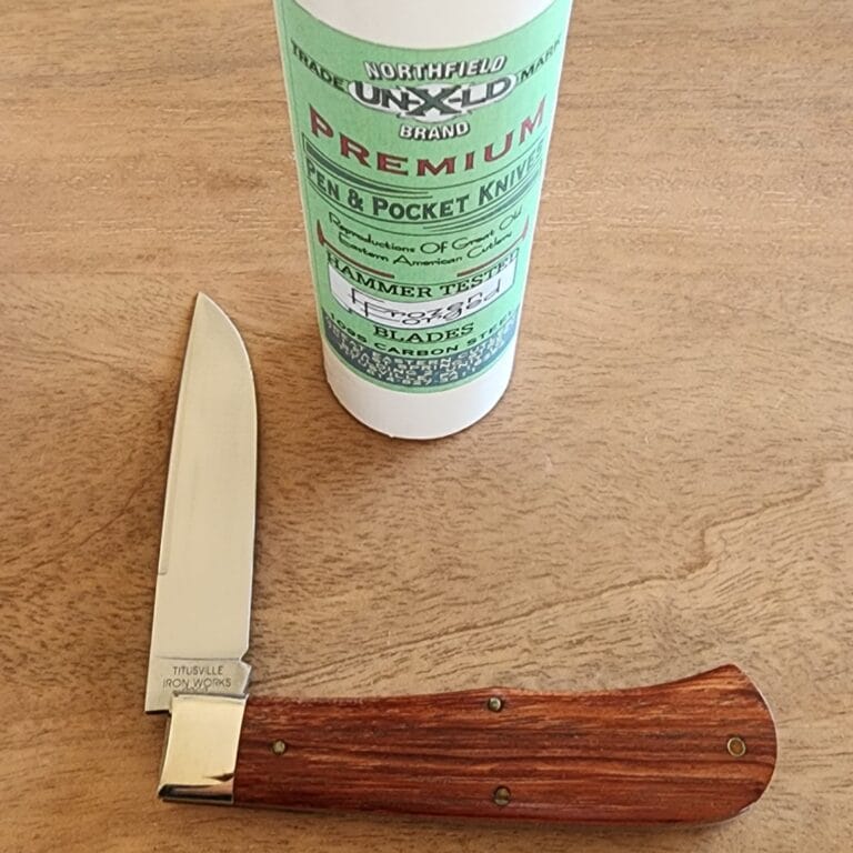 Great Eastern Cutlery #235108 African Bubinga Wood Prototype (1 of 1 PROTOTYPE) knives for sale