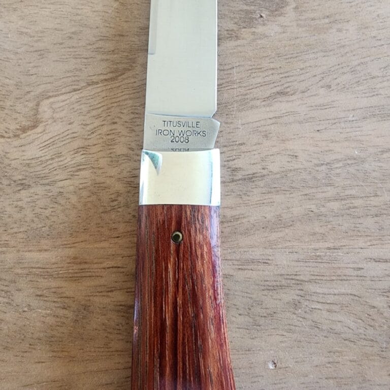 Great Eastern Cutlery #235108 African Bubinga Wood Prototype (1 of 1 PROTOTYPE) knives for sale