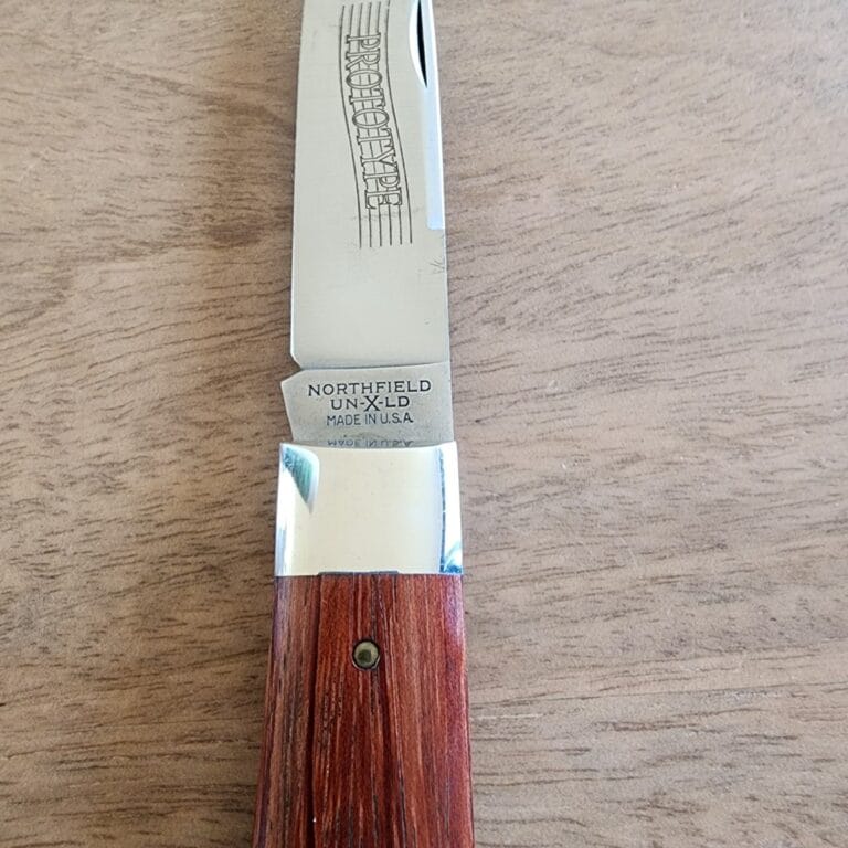 Great Eastern Cutlery #235108 African Bubinga Wood Prototype (1 of 1 PROTOTYPE) knives for sale